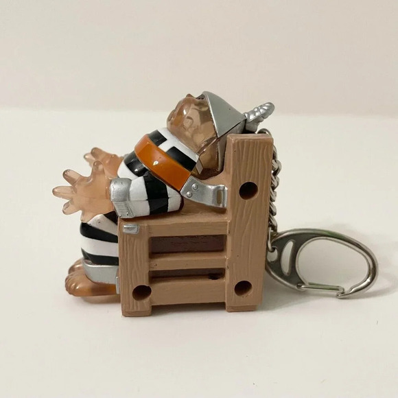 2001 Topps Sababa Toys Garbage Pail Kids  Electric Bill Keychain - Picture 4 of 13